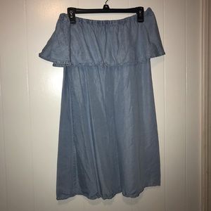 Off the shoulder summer dress